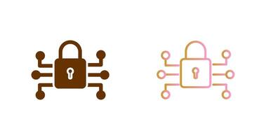 Digital Access Icon Design vector