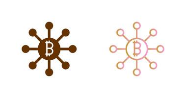 Digital Currency Icon Design vector