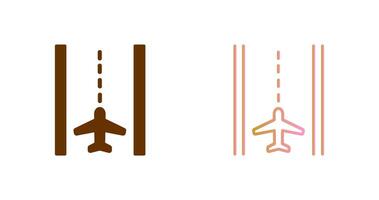 Runway Icon Design vector
