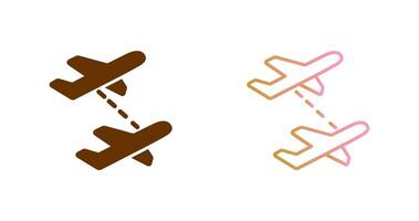 Multiple Flights Icon Design vector