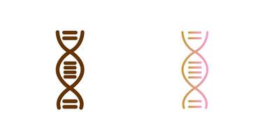 DNA Structure Icon Design vector
