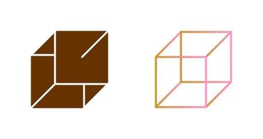 Cube Icon Design vector