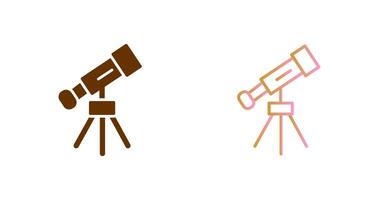 Telescope Icon Design vector