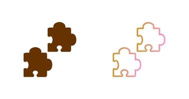 Puzzle Icon Design vector