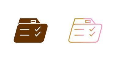 Tasks Icon Design vector