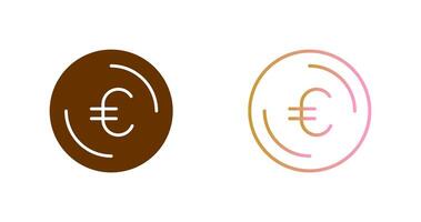 Euro Symbol Icon Design vector