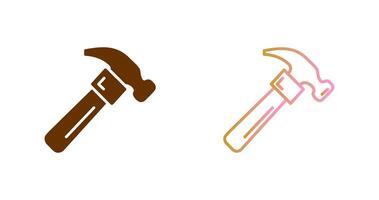 Hammer Icon Design vector