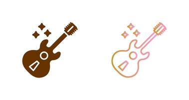 diseño de icono de guitarra vector