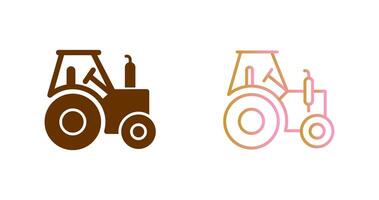 Tractor Icon Design vector