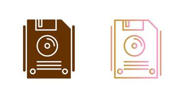 Floppy Disk Icon Design vector