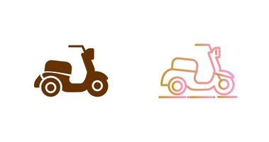 diseño de icono de scooter vector