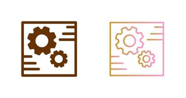 Cogwheel Icon Design vector