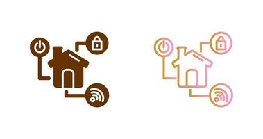 Smarthome Icon Design vector