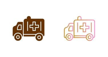 Ambulance Icon Design vector