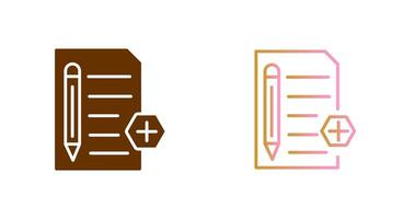 Medical Documents Icon Design vector