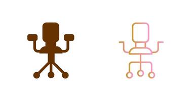 Office Chair I Icon Design vector