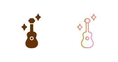 diseño de icono de guitarra vector