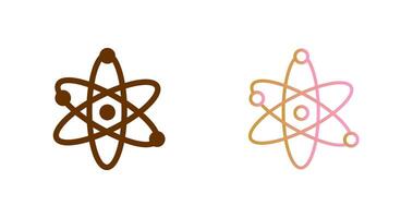 Atom Icon Design vector