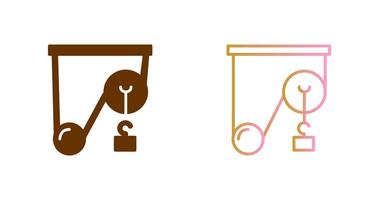 Pully Icon Design vector