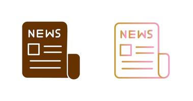 News Icon Design vector