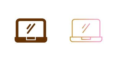 Laptop Icon Design vector