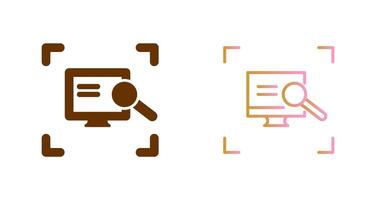 Scan Icon Design vector