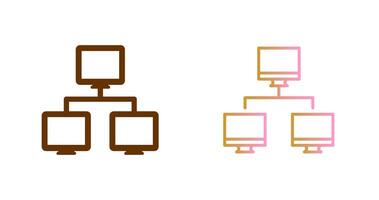 Computer Networks Icon Design vector