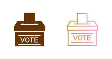 Vote Icon Design vector