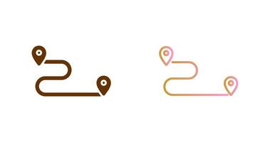 Way Icon Design vector