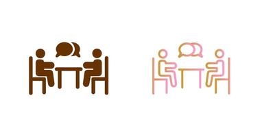 Meeting Icon Design vector