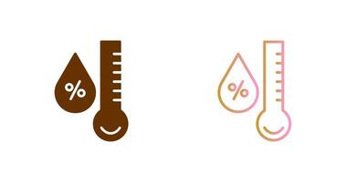 Humidity Icon Design vector