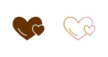 Hearts Icon Design vector