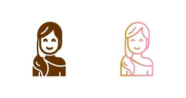 Woman Icon Design vector