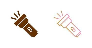 Flashlight Icon Design vector