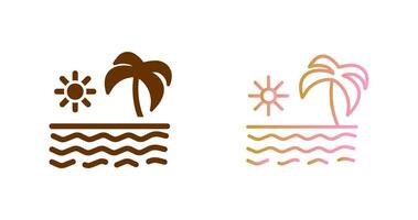 diseño de icono de verano vector