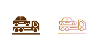 Trailer Icon Design vector