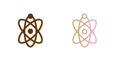 Atom Icon Design vector