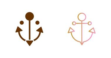 Anchor Icon Design vector