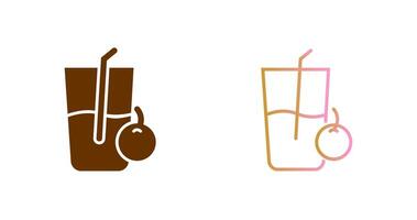 Juice Icon Design vector