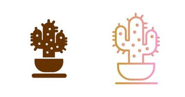 diseño de icono de cactus vector