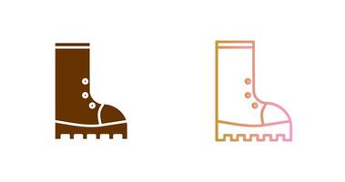 Boot Icon Design vector