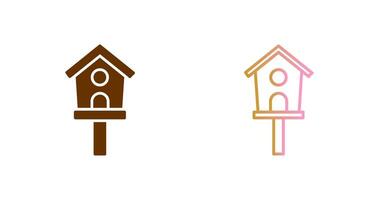 Birdhouse Icon Design vector