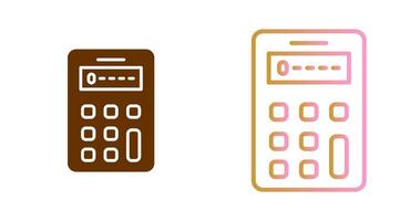 diseño de icono de calculadora vector