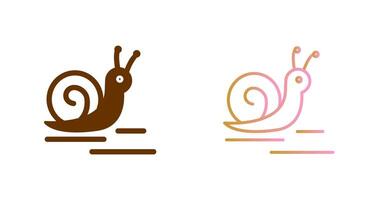 Snail Icon Design vector