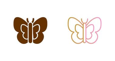 diseño de icono de mariposa vector