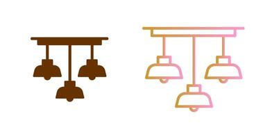 Overhead Light Icon Design vector