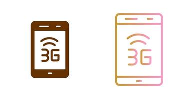 3G Icon Design vector