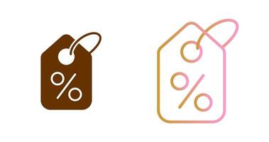 Discount Icon Design vector