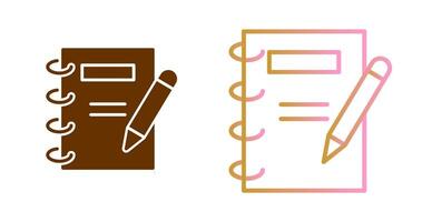 Notes Icon Design vector