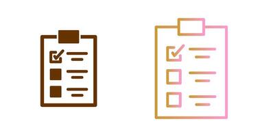 To Do List Icon Design vector